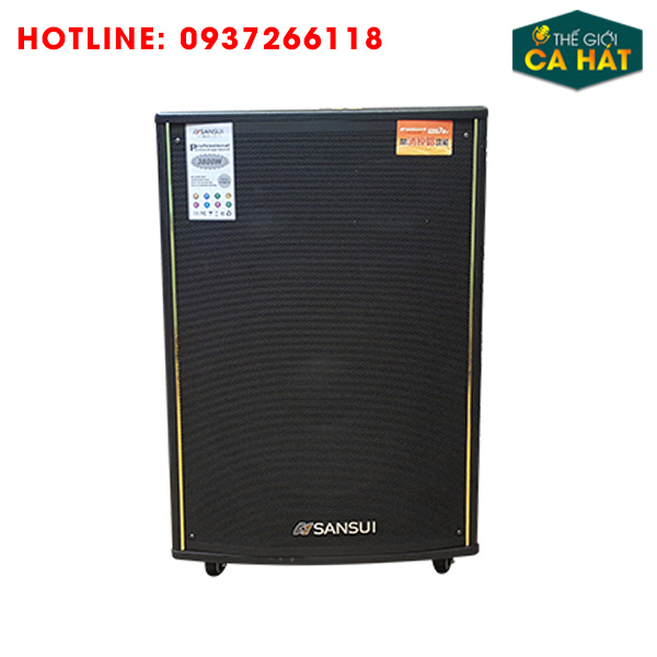 Loa kéo karaoke di động Sansui SA1-15W