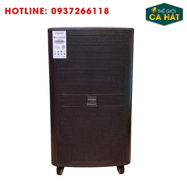 Loa kéo karaoke di động Sansui SG6-15